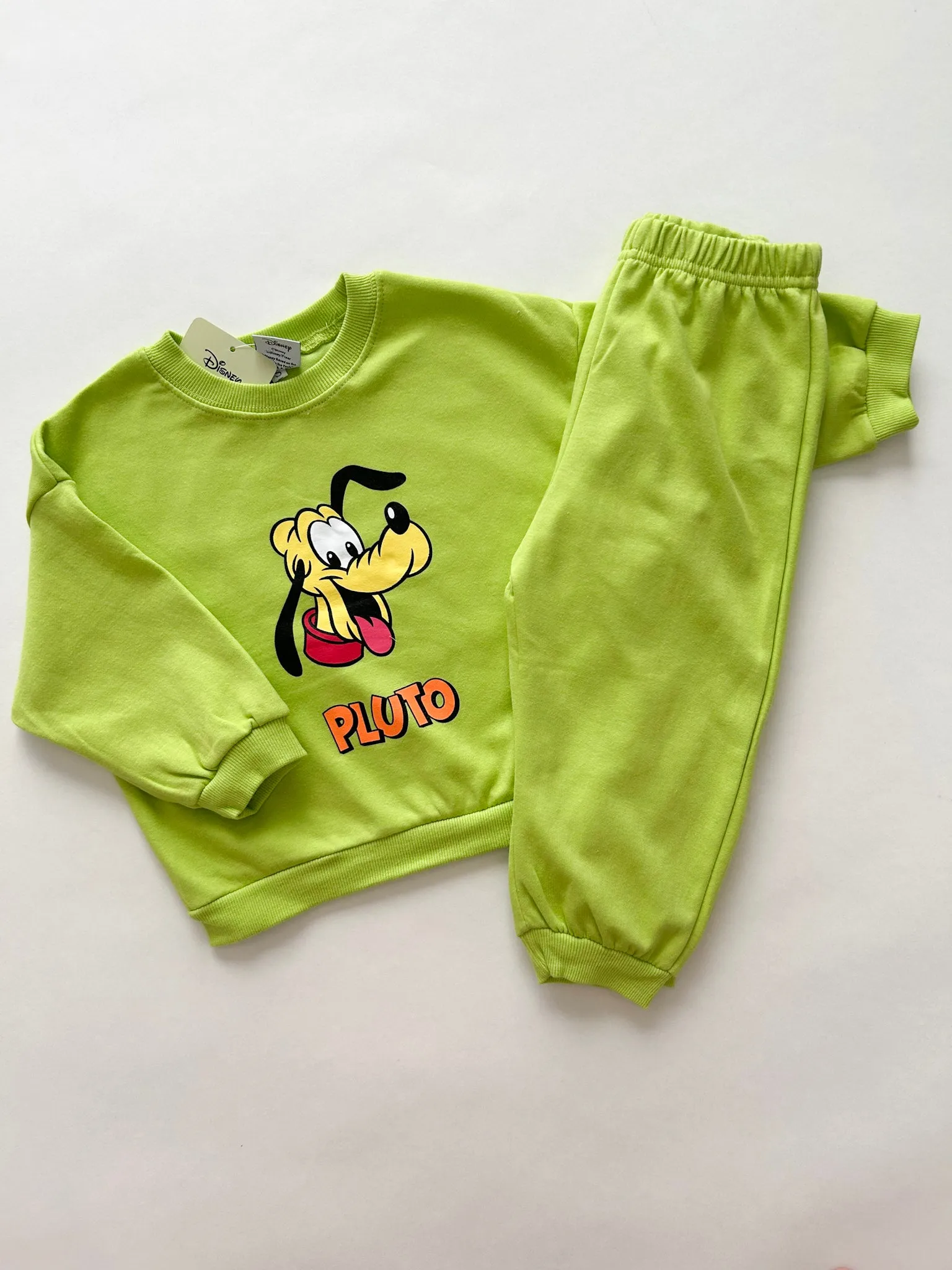 Toddler Disney Friends Face Sweatshirt and Jogger Pants Set (1-6y) - 6 Colors