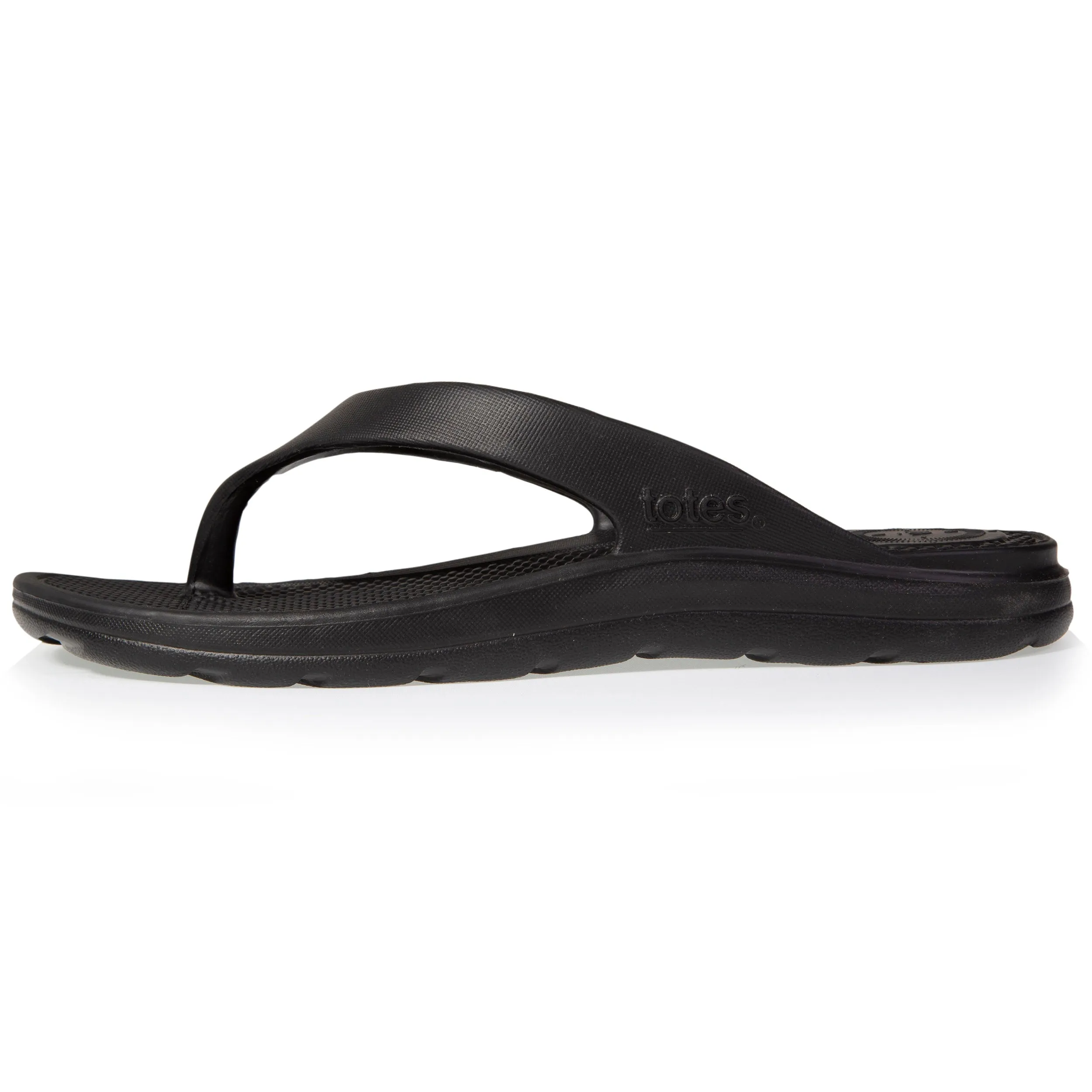 Tongs Femme Confort Noir