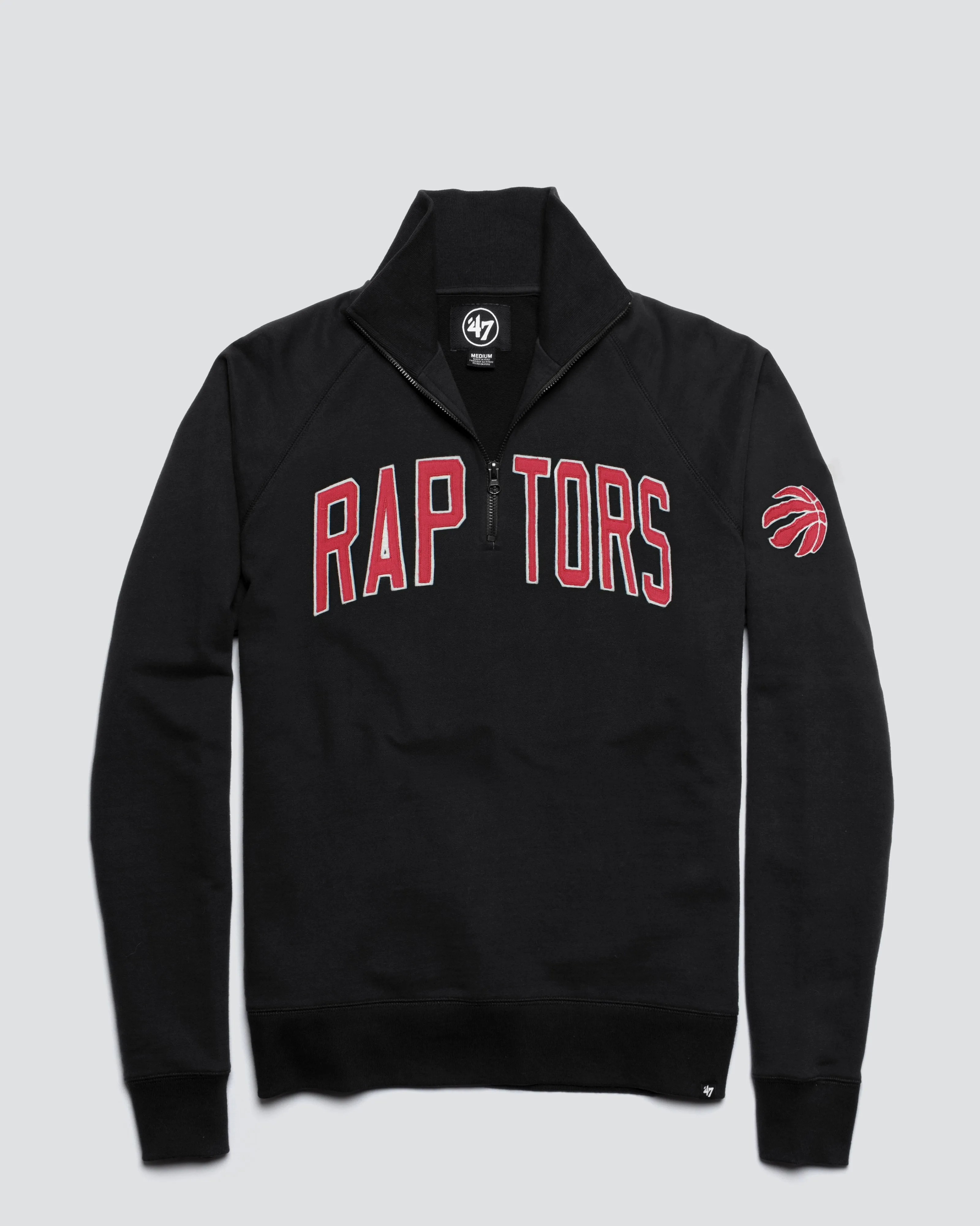 TORONTO RAPTORS BANKS '47 HARRIS SCRIMMAGE 1/4 ZIP