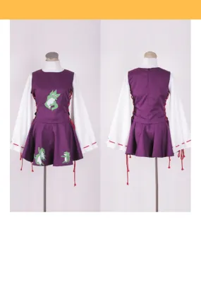 Touhou Project Mountain of Faith Suwako Moriya Cosplay Costume