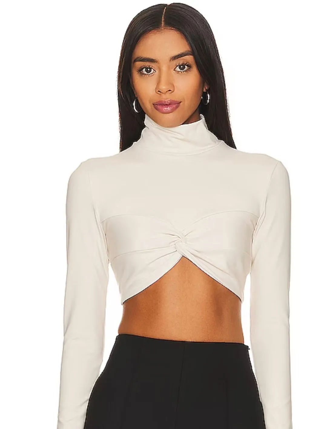 TWIST MOCK CROP TOP