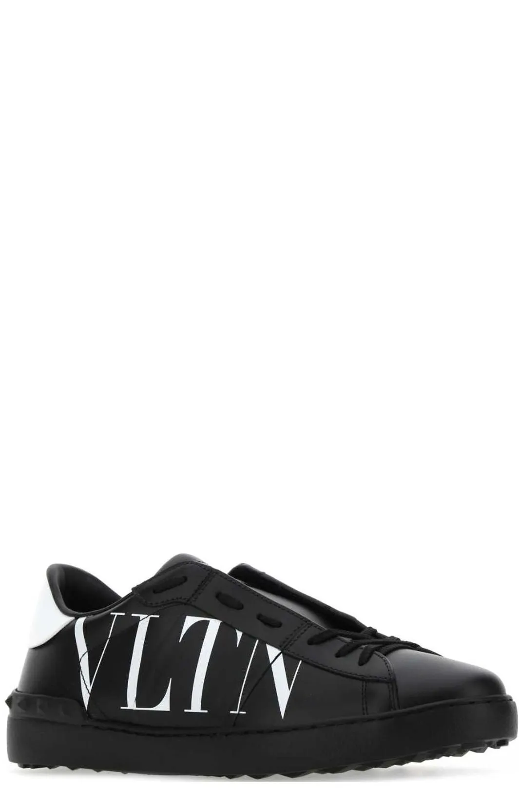 Valentino Garavani Rockstud VLTN Printed Lace-Up Sneakers