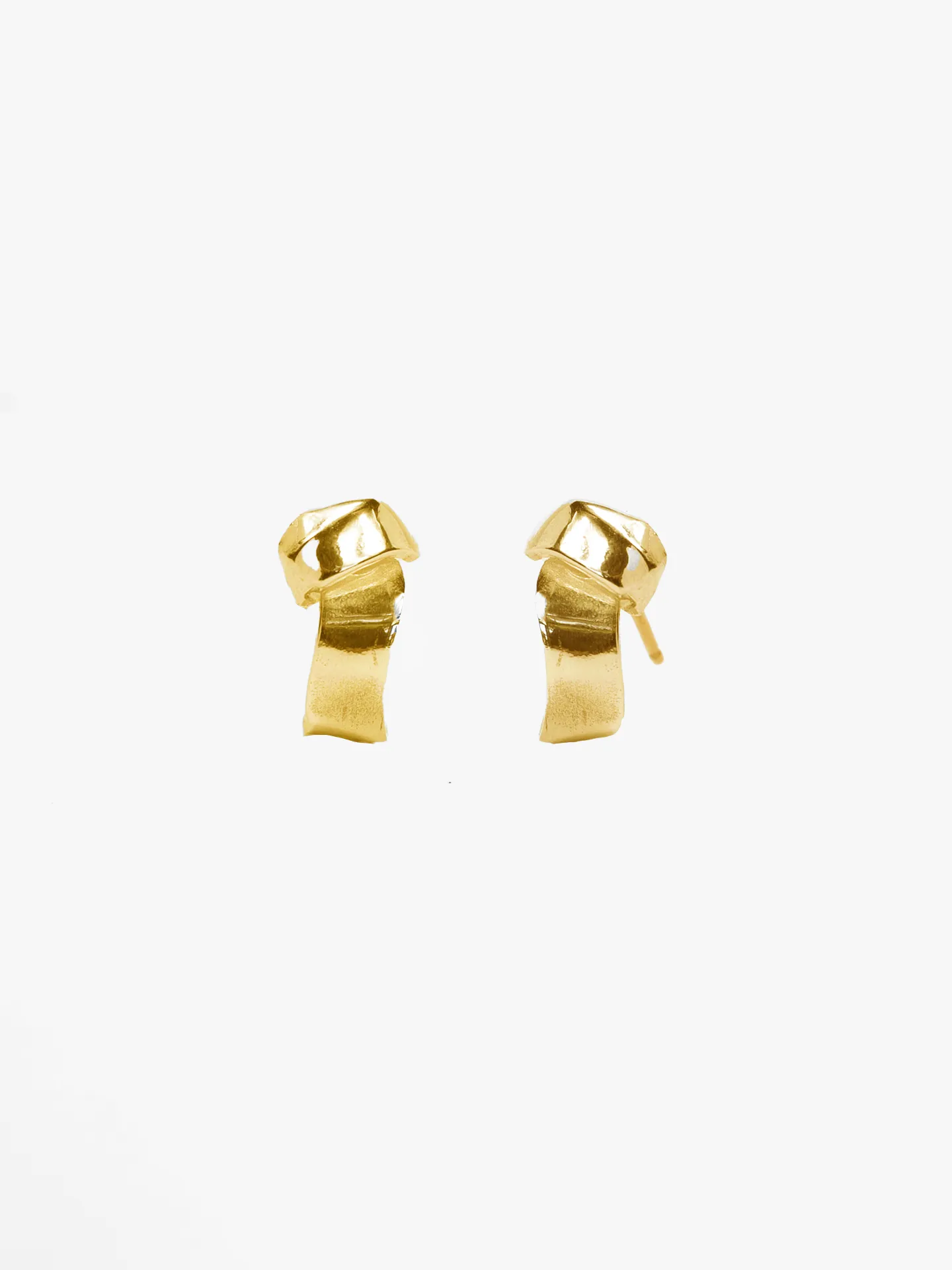 Vermeil Popover Hug Studs - Archival Collection