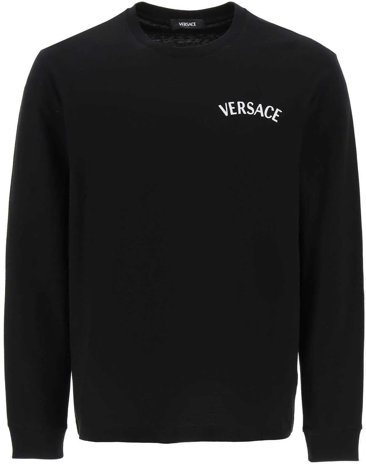 VERSACE  |Versace Milano Stamp Long-Sleeved T-Shirt