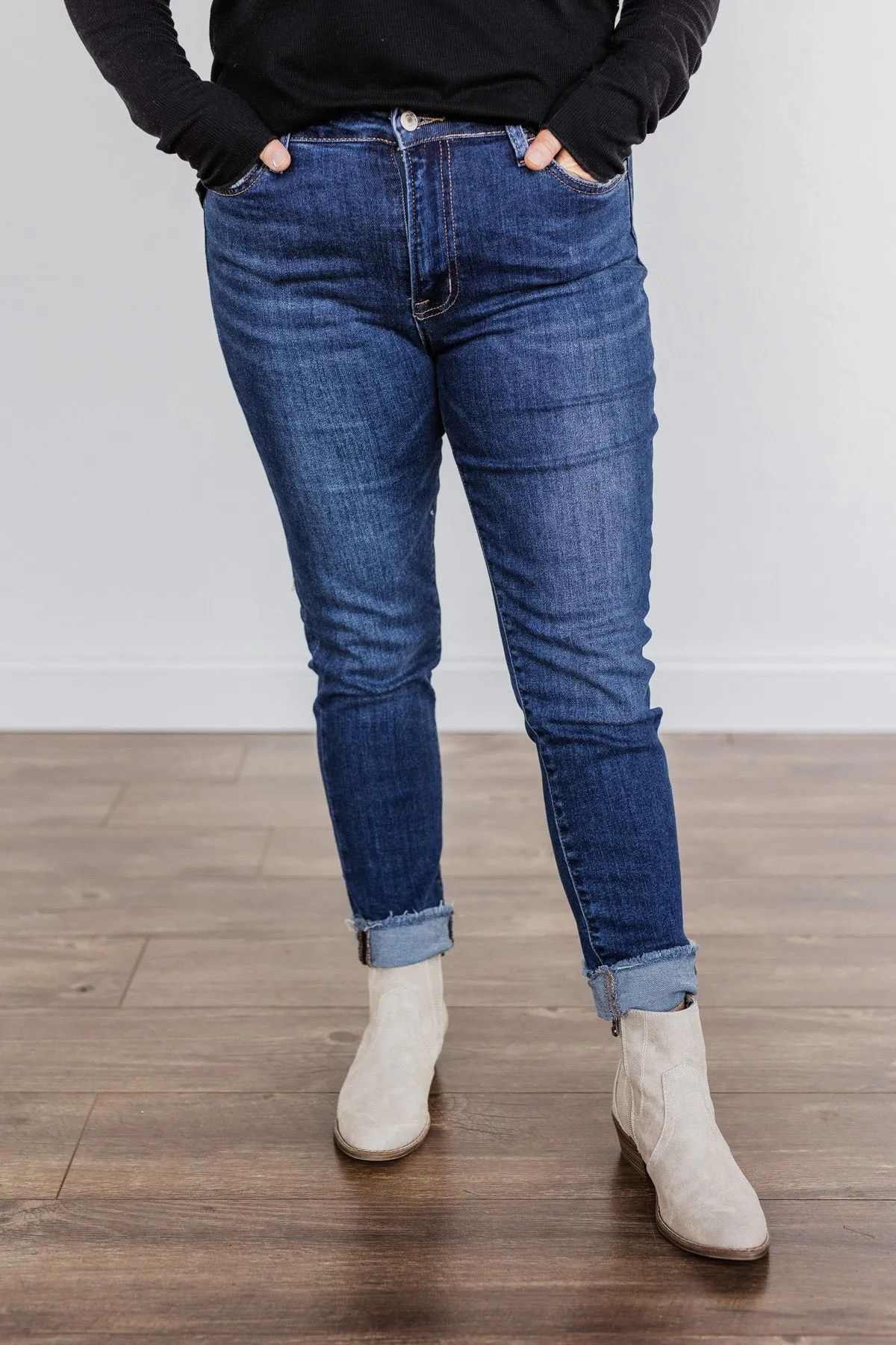 Vervet High-Rise Skinny Jeans- Rita Wash