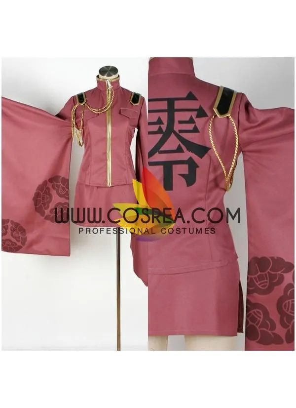 Vocaloid Meiko Senbon Zakura Cosplay Costume