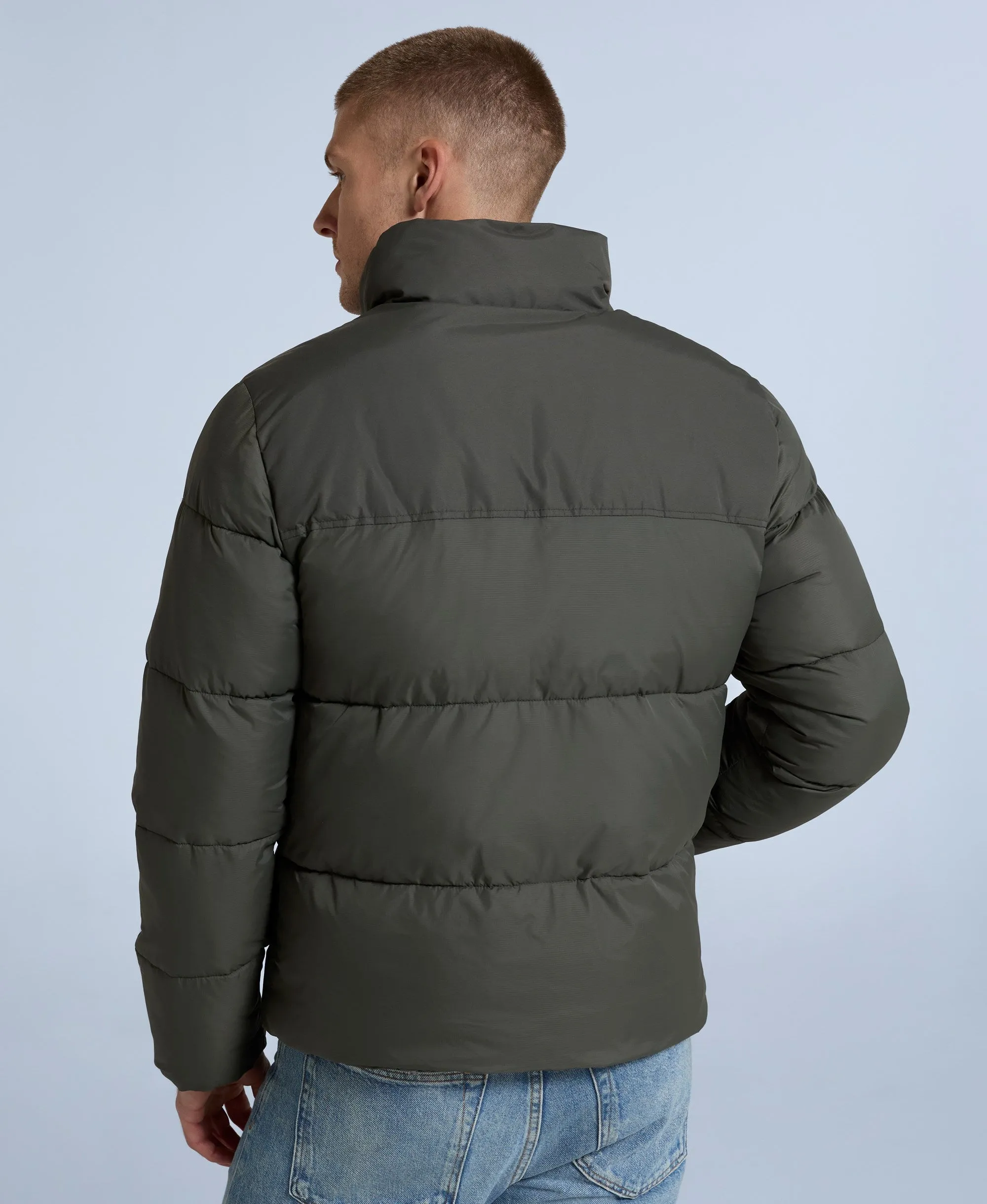 Volt Mens Padded Jacket - Dark Khaki