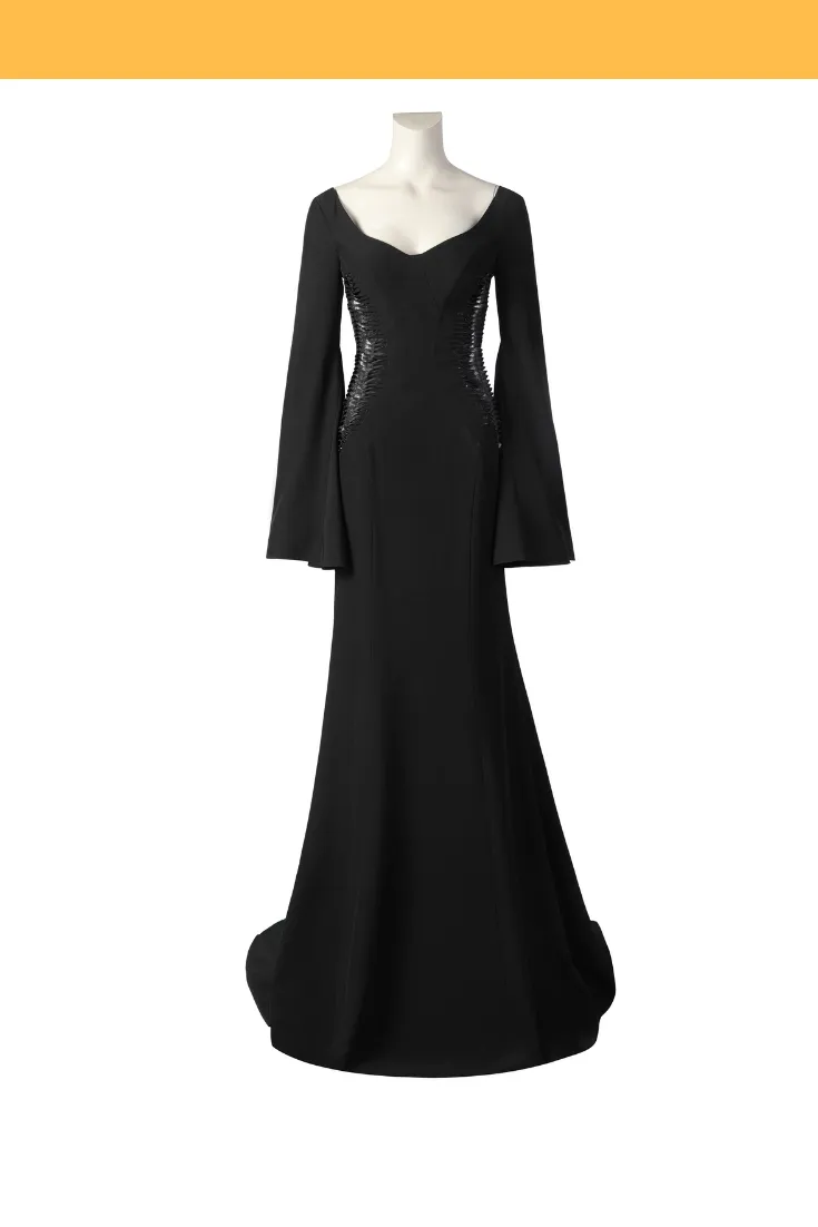 Wednesday Morticia Addams Cosplay Costume