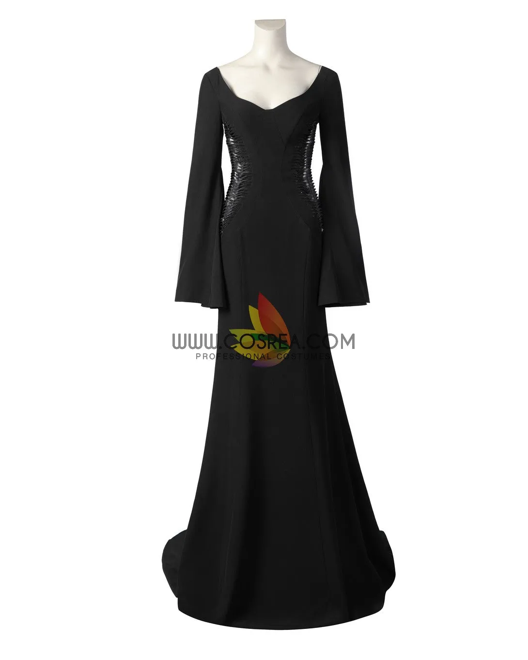 Wednesday Morticia Addams Cosplay Costume