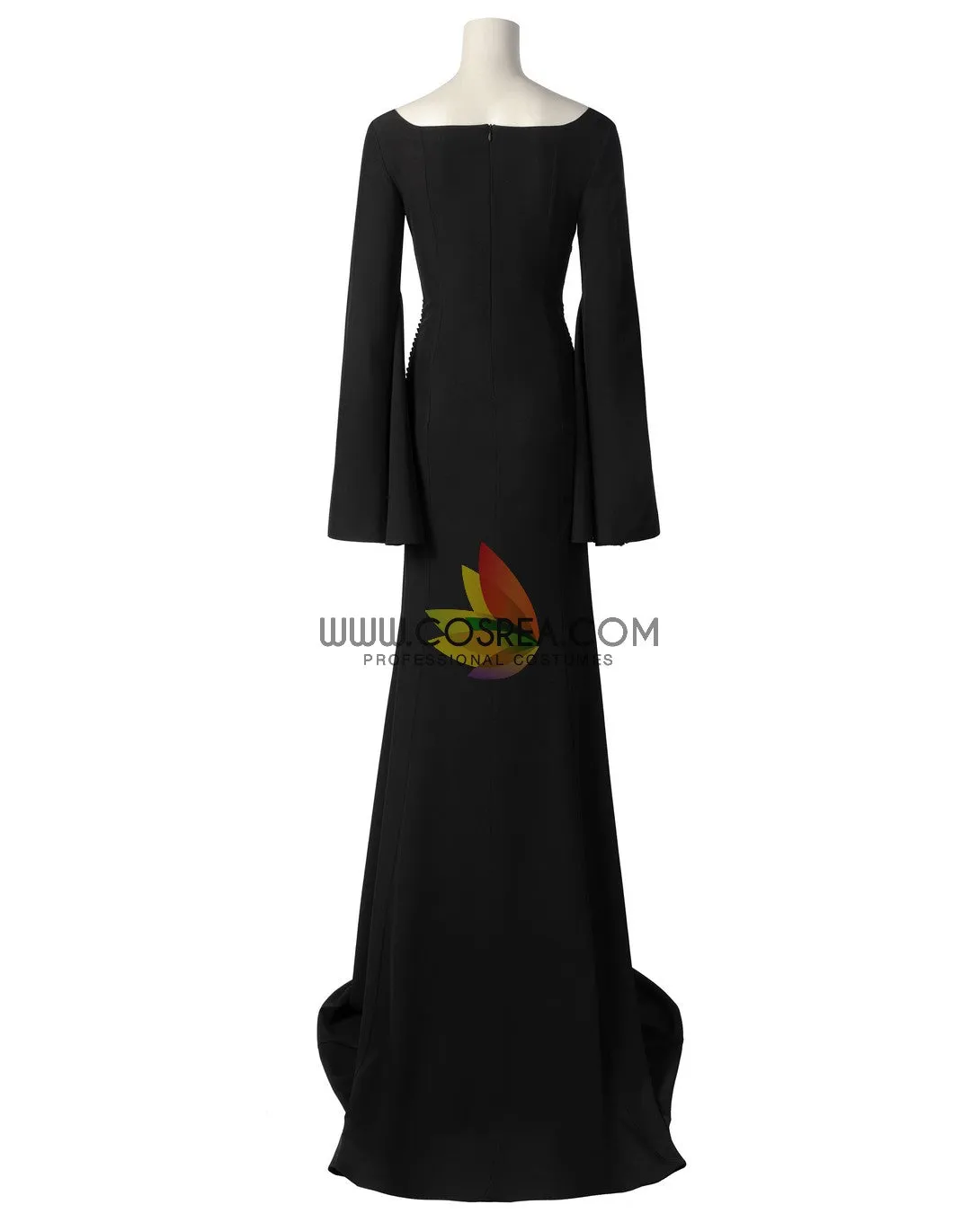 Wednesday Morticia Addams Cosplay Costume