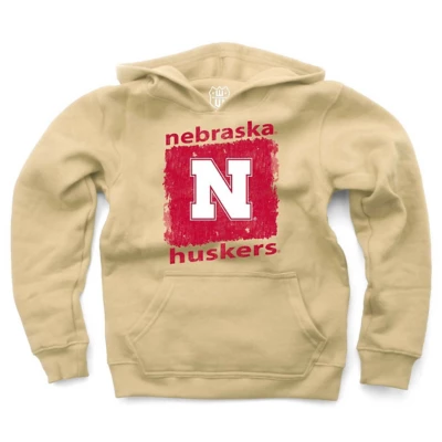 Wes and Willy Kids Nebraska Cornhuskers Tatted Hoodie