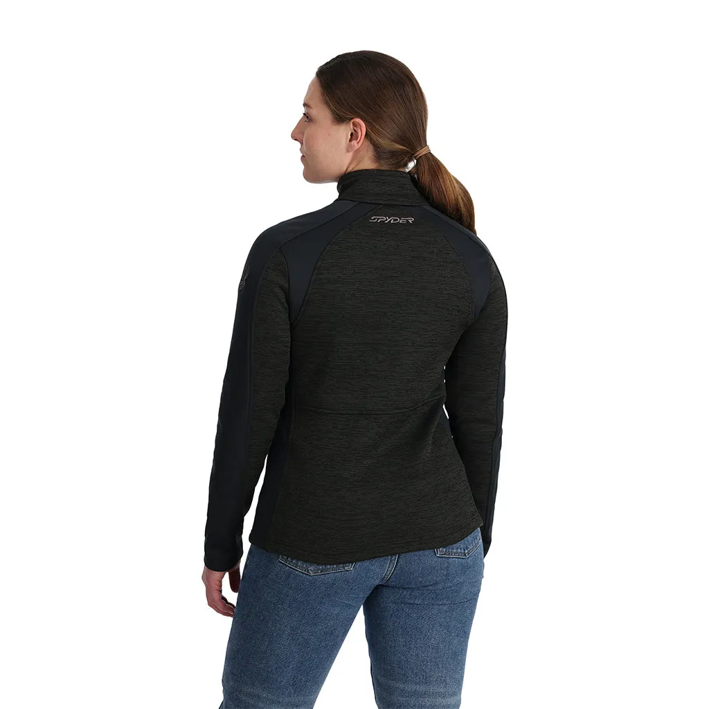 Womens Encore Full Zip - Black