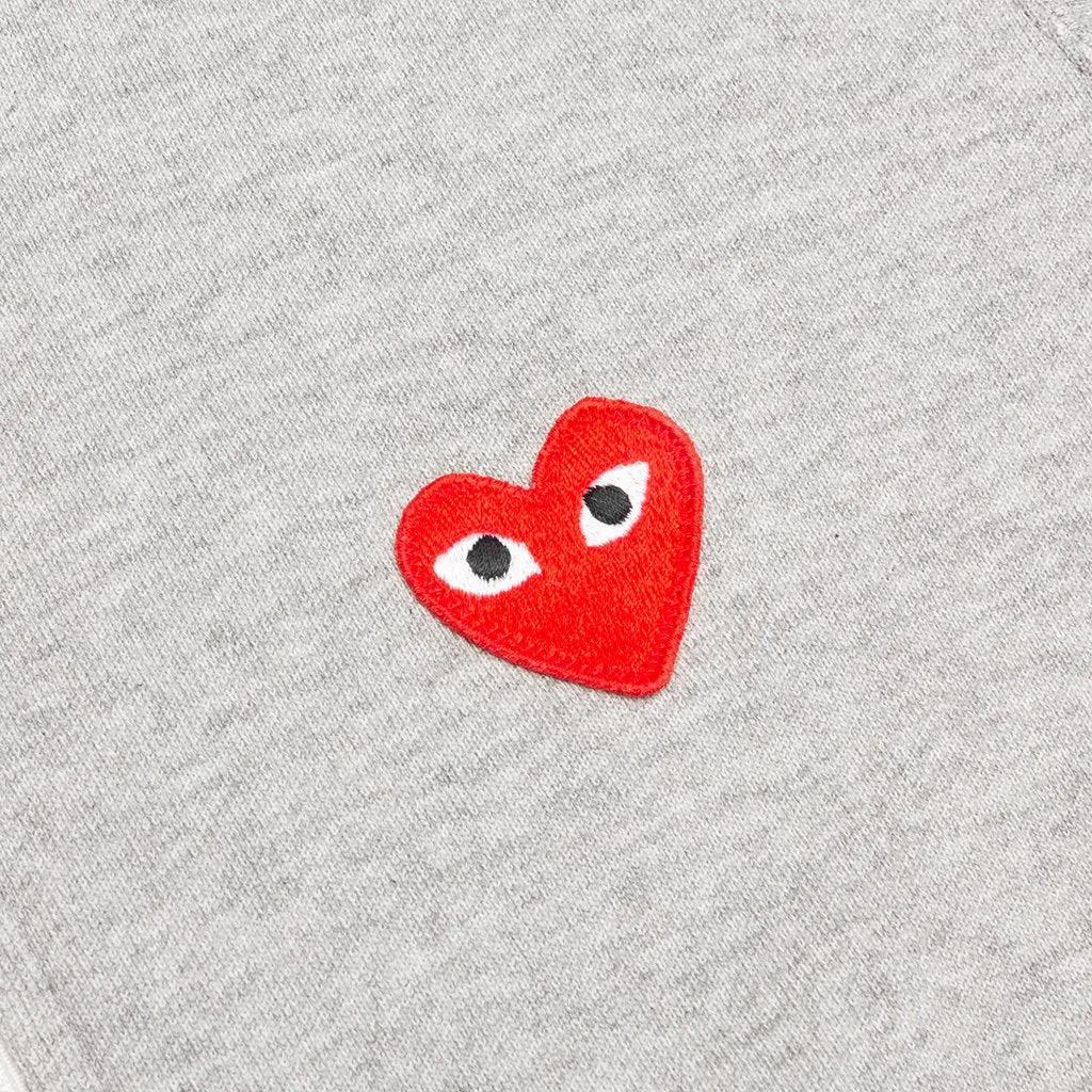 Women's Multi Heart Zip Sweatshirt - Grey