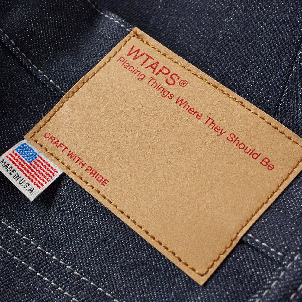 WTAPS Blues Very Skinny Raw JeanIndigo