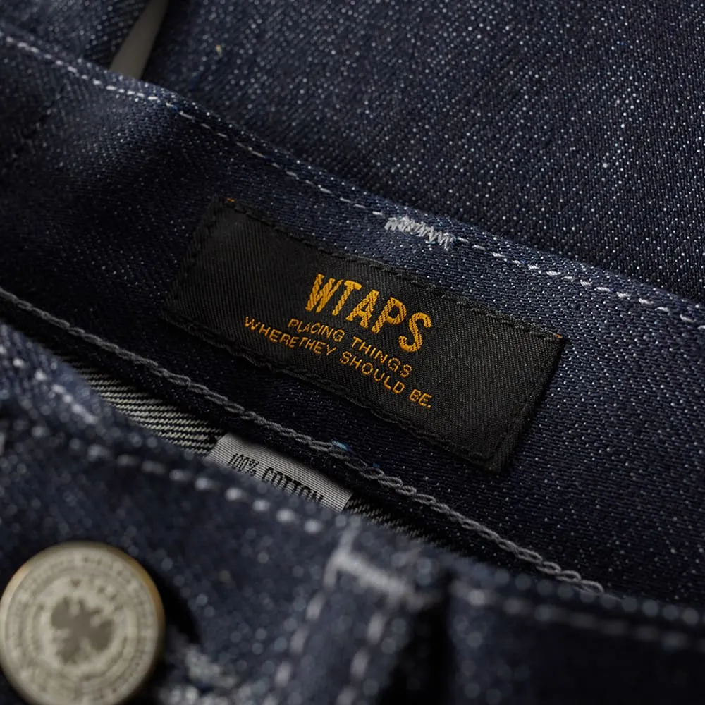 WTAPS Blues Very Skinny Raw JeanIndigo