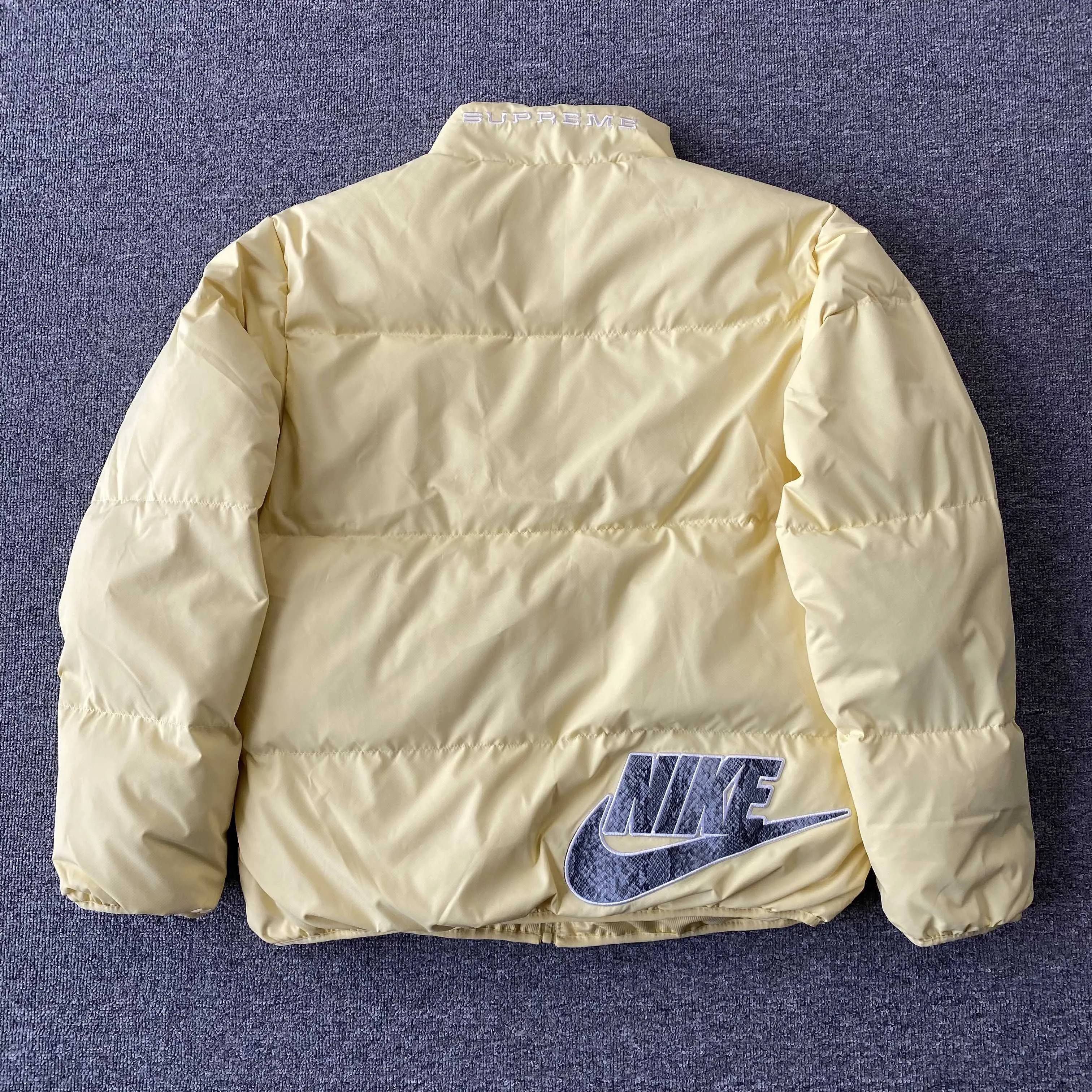 Yellow Reversible Down Jacket Collab