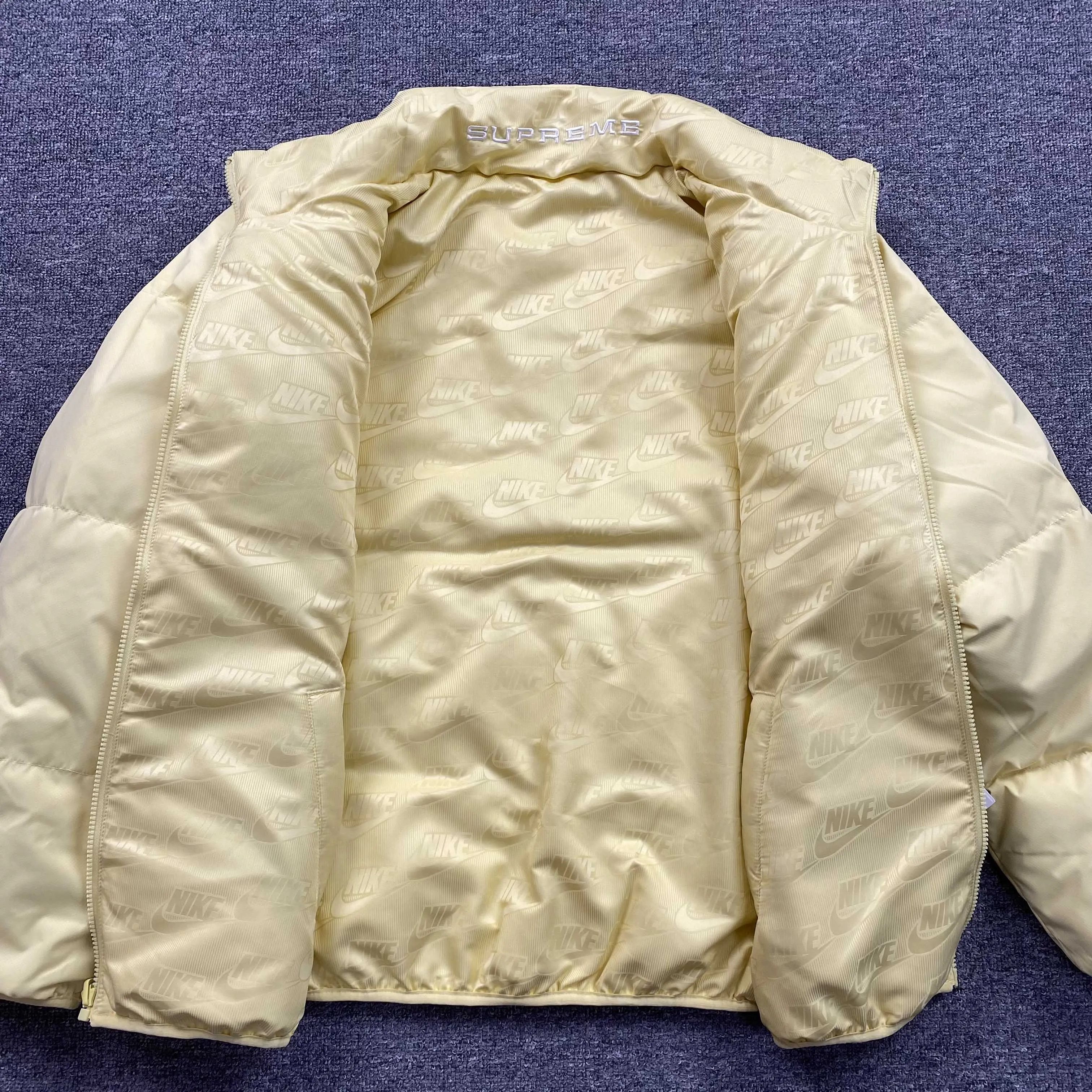 Yellow Reversible Down Jacket Collab