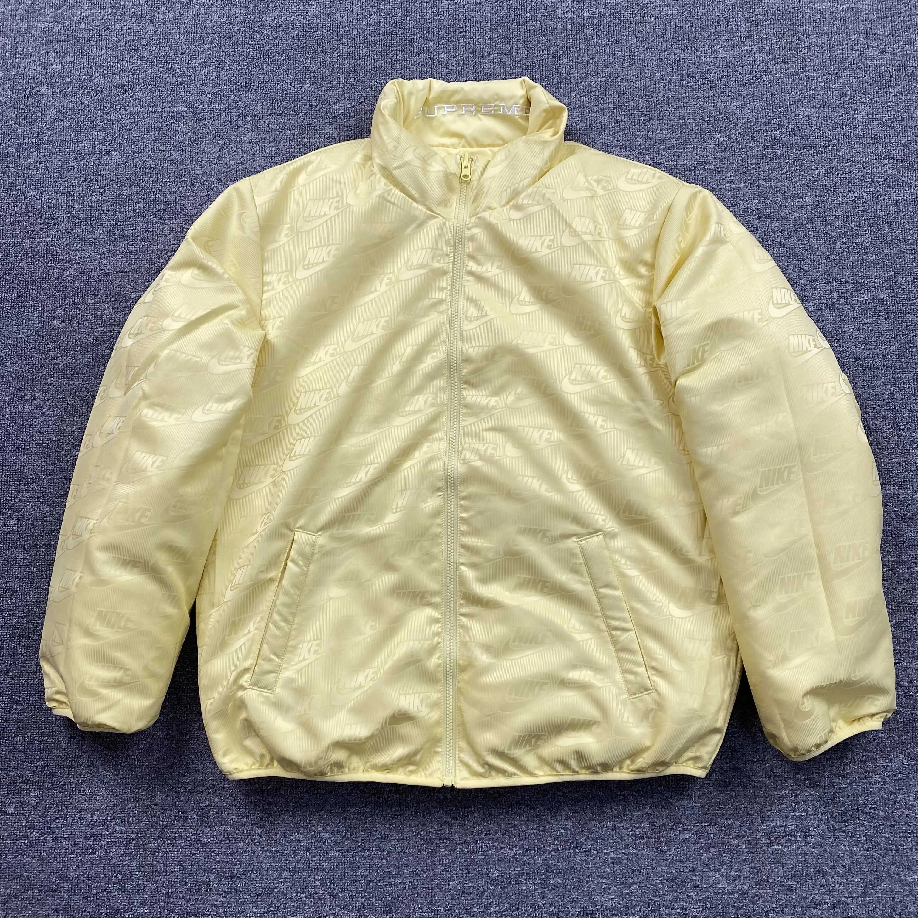 Yellow Reversible Down Jacket Collab