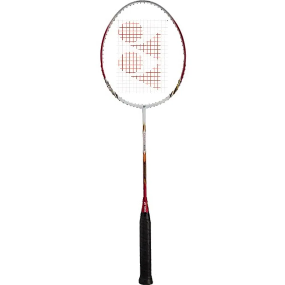 YONEX Carbonex 8000 Plus Strung Badminton Racquet (White/Red)